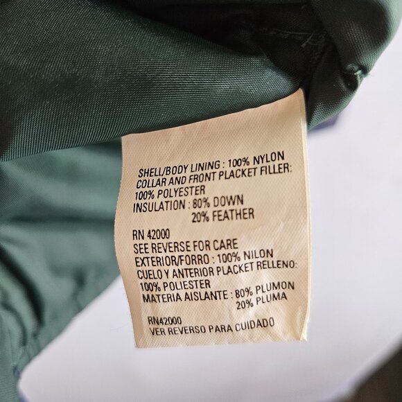 NORTHWEST TERRITORY Down Snap Puffer Vest Navy Blue Mens S - Picture 6 of 7